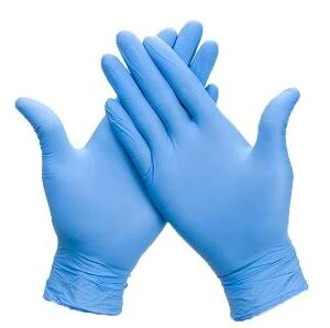 Guanto Nitrile Blu - S